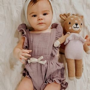 Lilac Romper 3 to 6 months